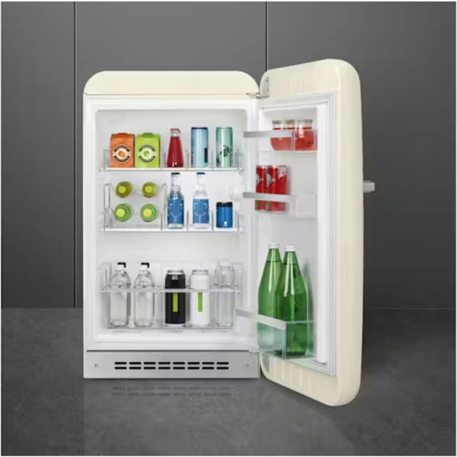 Smeg 135L 50's Style Retro Bar Fridge - Cream